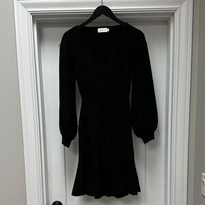 Mable Black Long Sleeve sweater Dress size Large